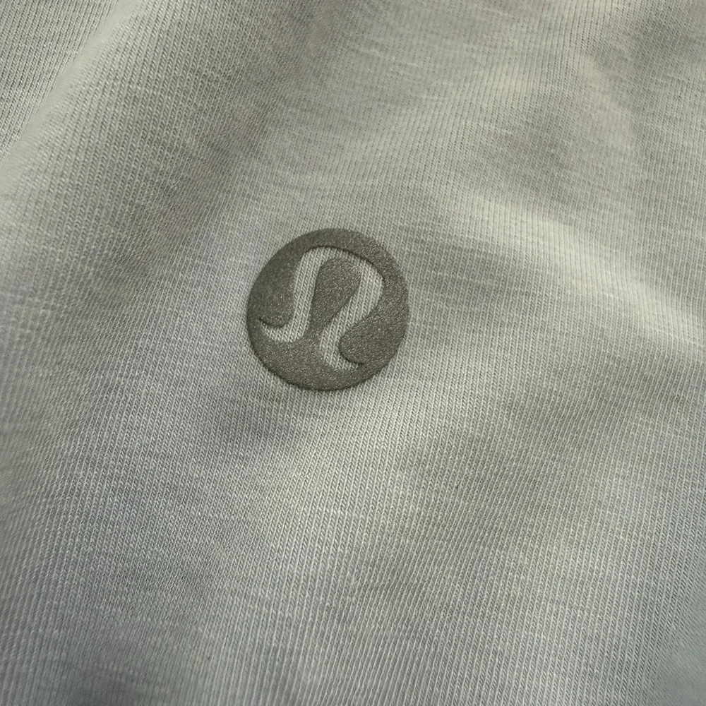 Lululemon‎ Jersey Training Elastic-Hem Tank Top 8 Starch Blue LW1FR9S